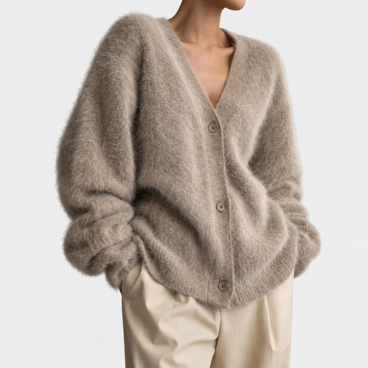 Veylan Fuzzy Cardigan