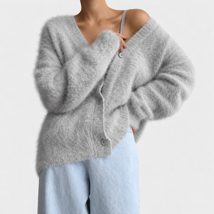 Veylan Fuzzy Cardigan