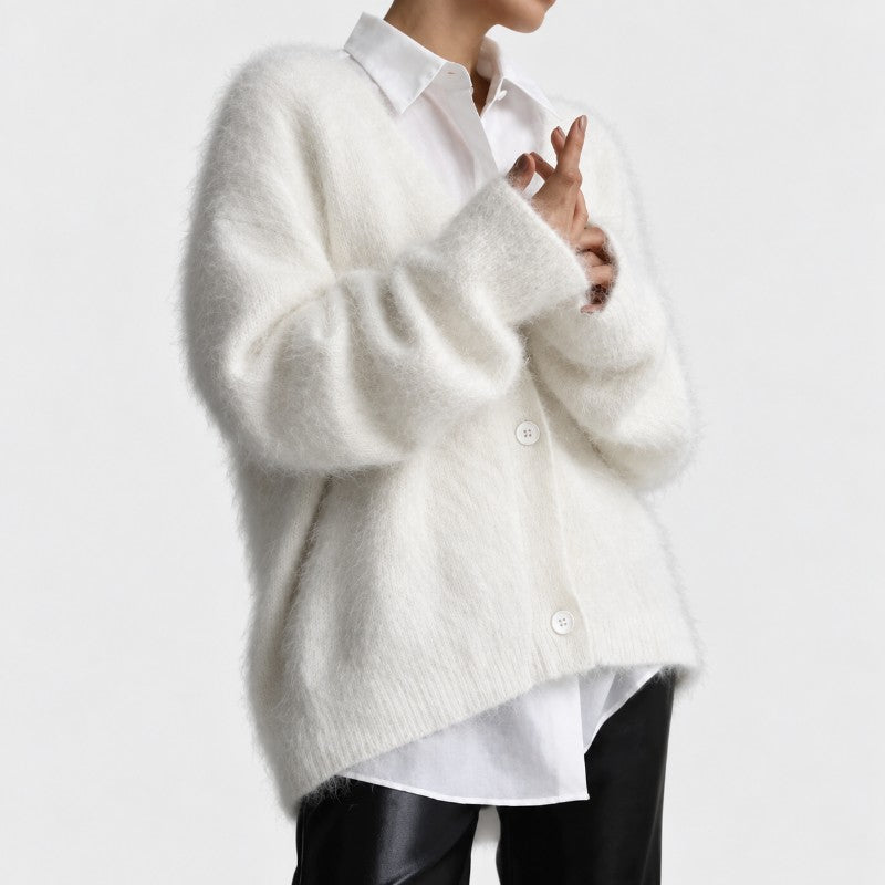Veylan Fuzzy Cardigan