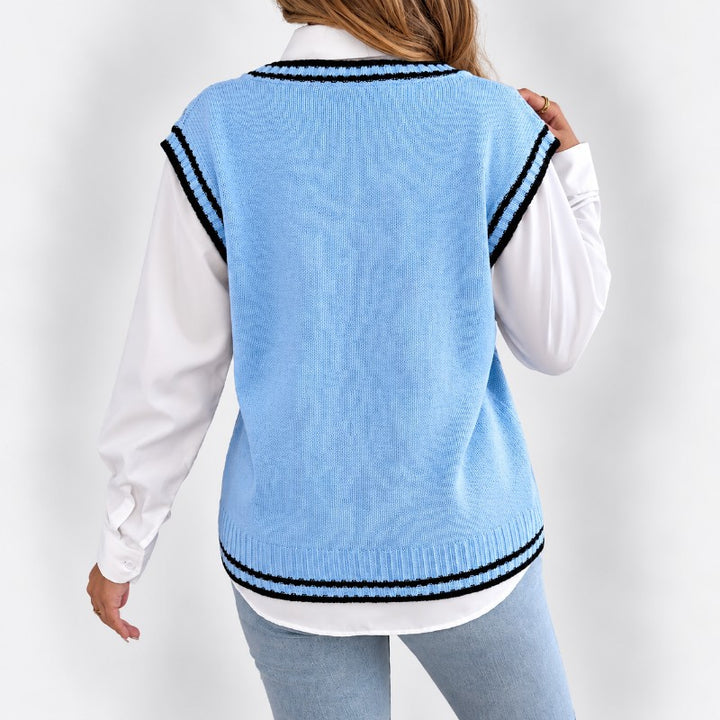 Easton Cable Knit Sweater Vest