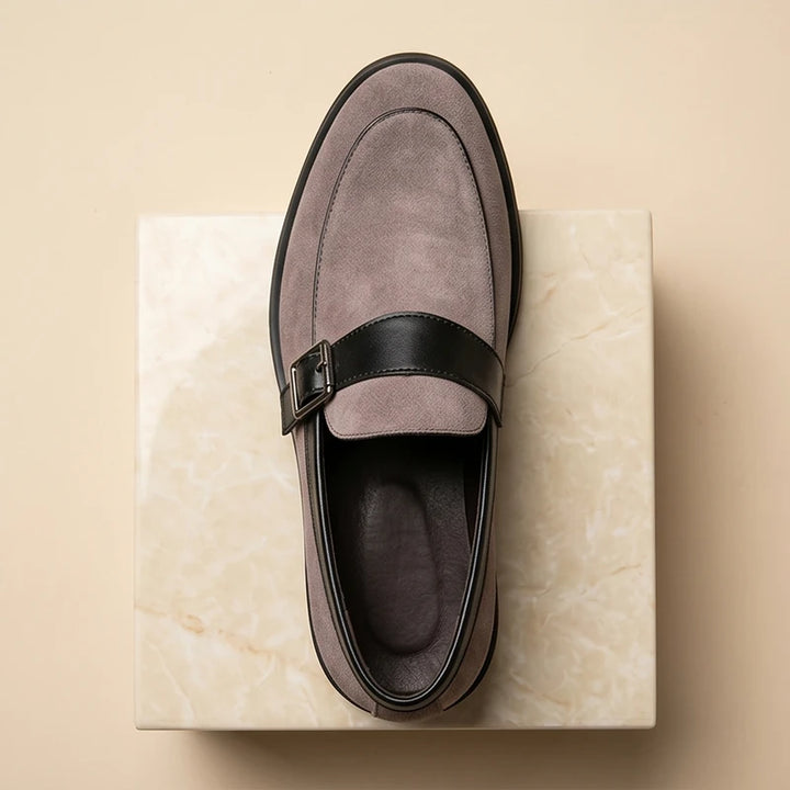 Taupe Suede Marcus Suede Loafers product photo - 4