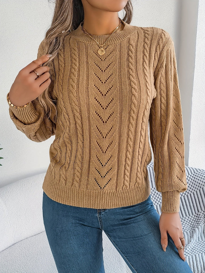 Cressida Cable-Knit Sweater