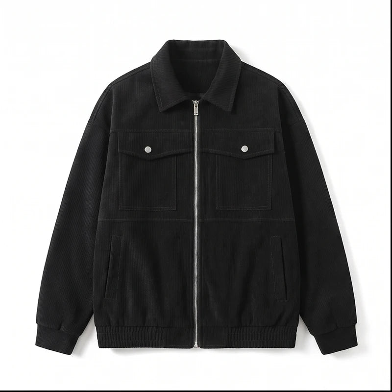 Black jacket on a white background