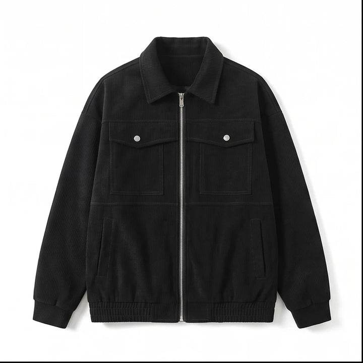 Black jacket on a white background