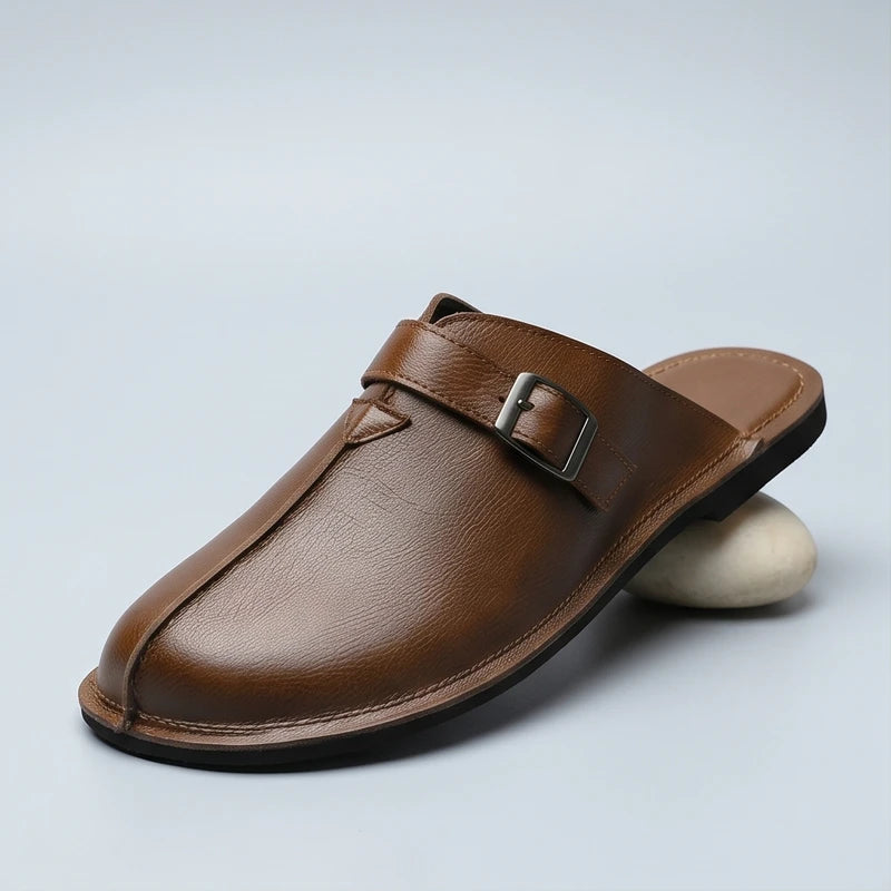 C2 Fenwick Genuine Leather Slip-On Mules product photo
