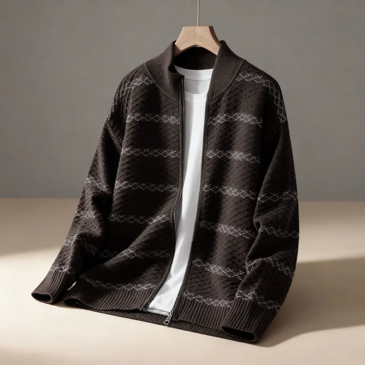 Foster Men's Zip-Up Cardigan