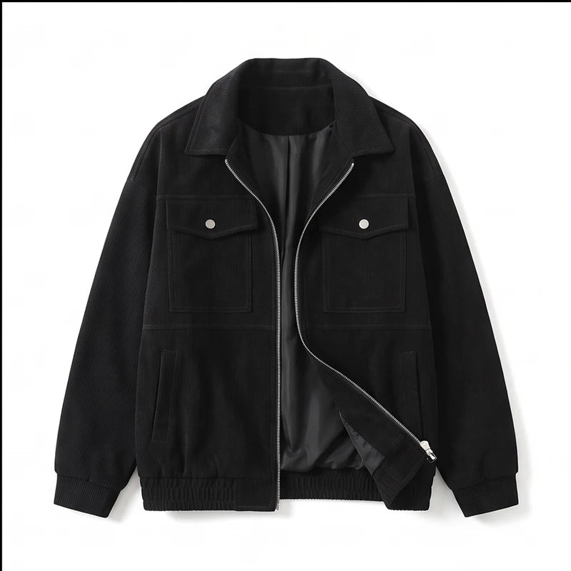 Black jacket on a white background - 2