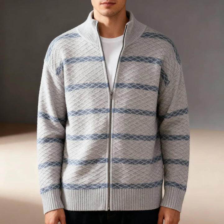 Foster Men's Zip-Up Cardigan