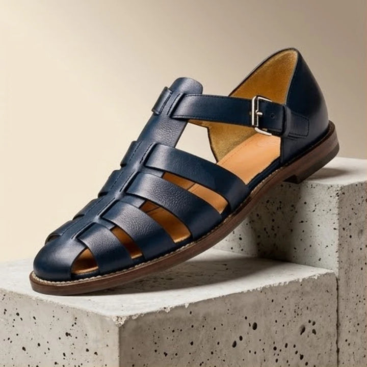 Blue Rafferty Genuine Leather Fisherman Sandals product photo