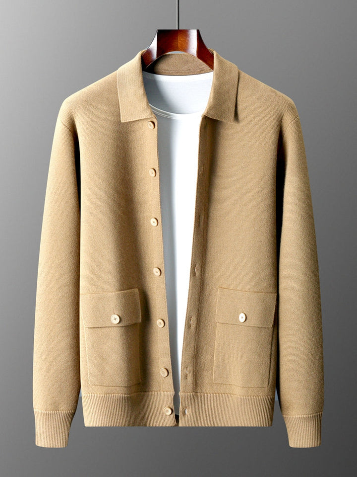Briarwood Men's Merino Wool Cardigan