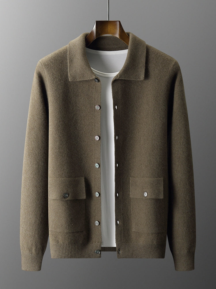 Briarwood Men's Merino Wool Cardigan