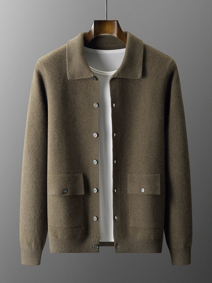 Briarwood Men's Merino Wool Cardigan