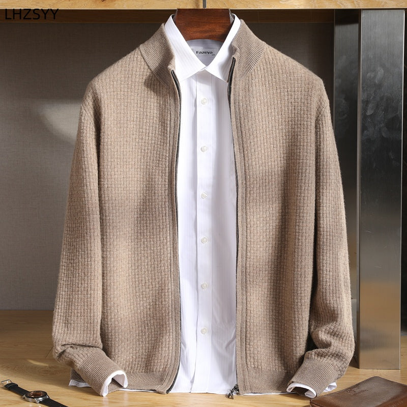 Ashfield Men's Merino Wool Cardigan
