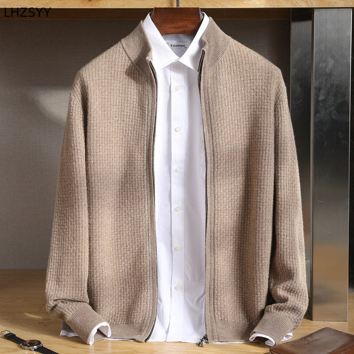 Ashfield Men's Merino Wool Cardigan