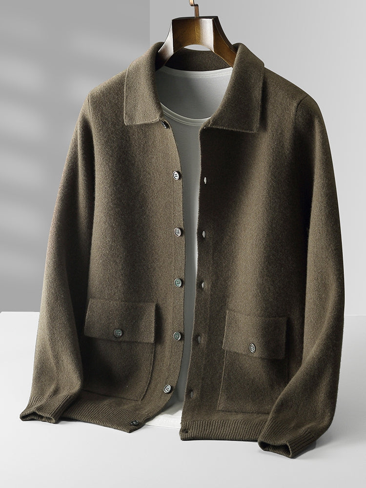 Briarwood Men's Merino Wool Cardigan