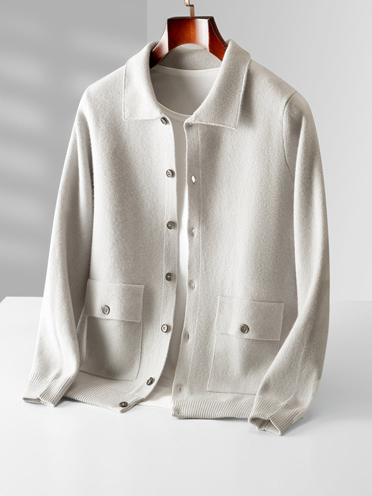 Briarwood Men's Merino Wool Cardigan