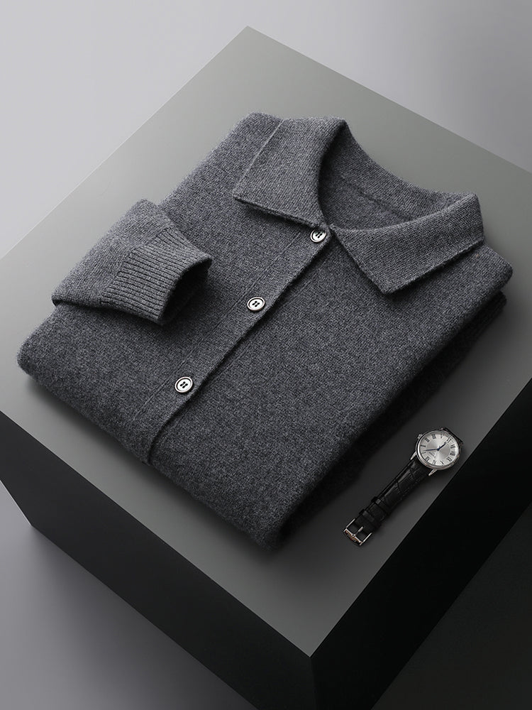 Briarwood Men's Merino Wool Cardigan