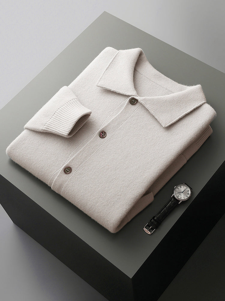 Briarwood Men's Merino Wool Cardigan