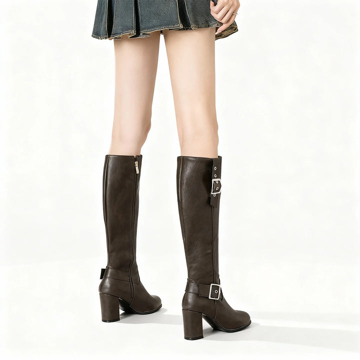 Westbridge Tall Buckle Riding Boots
