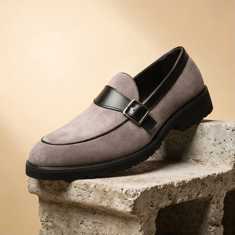 Taupe Suede Marcus Suede Loafers product photo