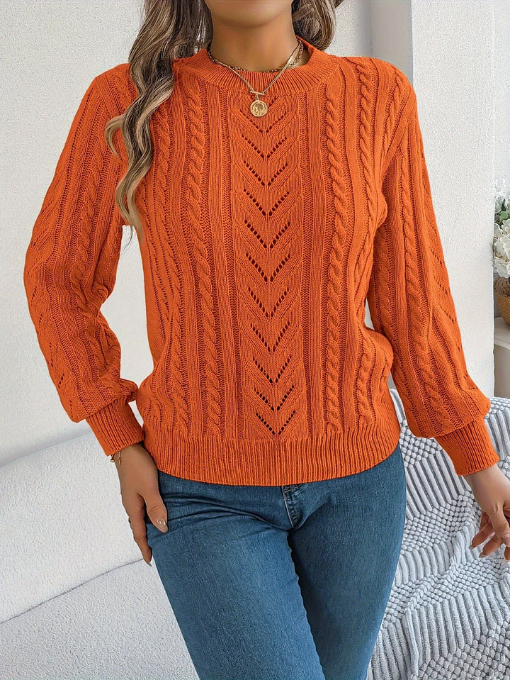 Cressida Cable-Knit Sweater