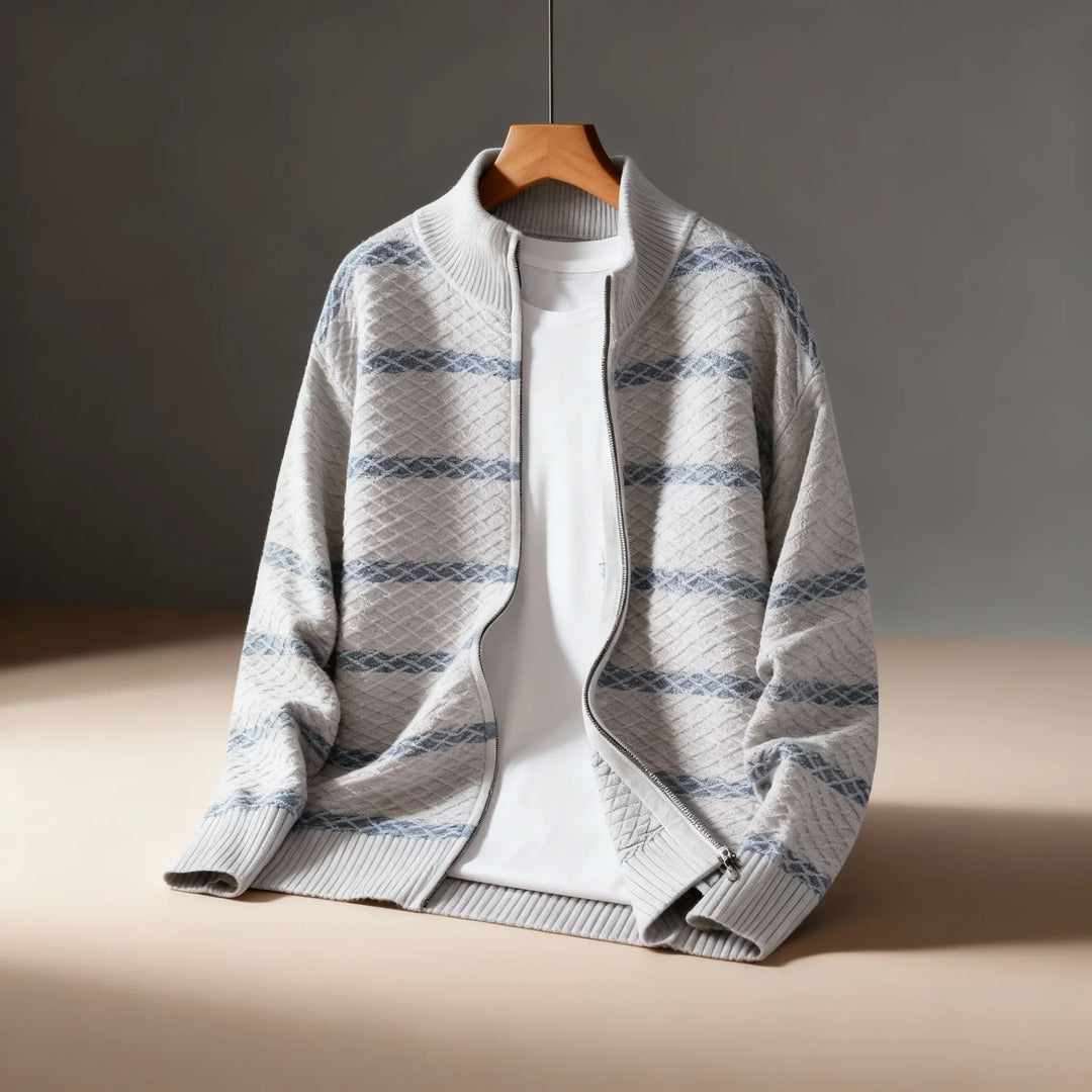 Foster Men's Zip-Up Cardigan