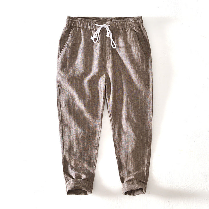 Harlow Linen Drawstring Joggers