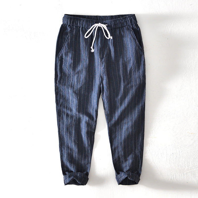 Harlow Linen Drawstring Joggers