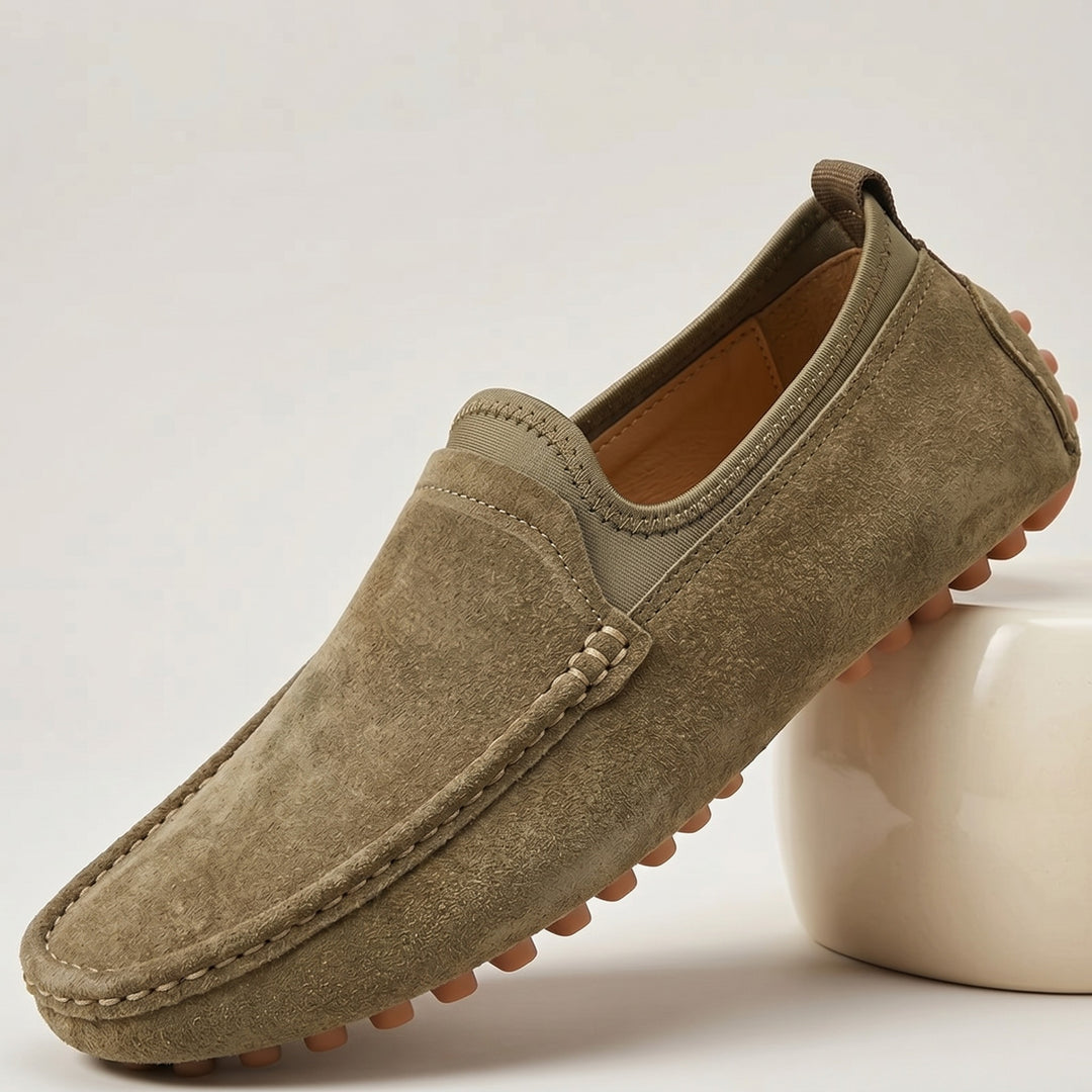 Thornton Suede Slip-On Loafers