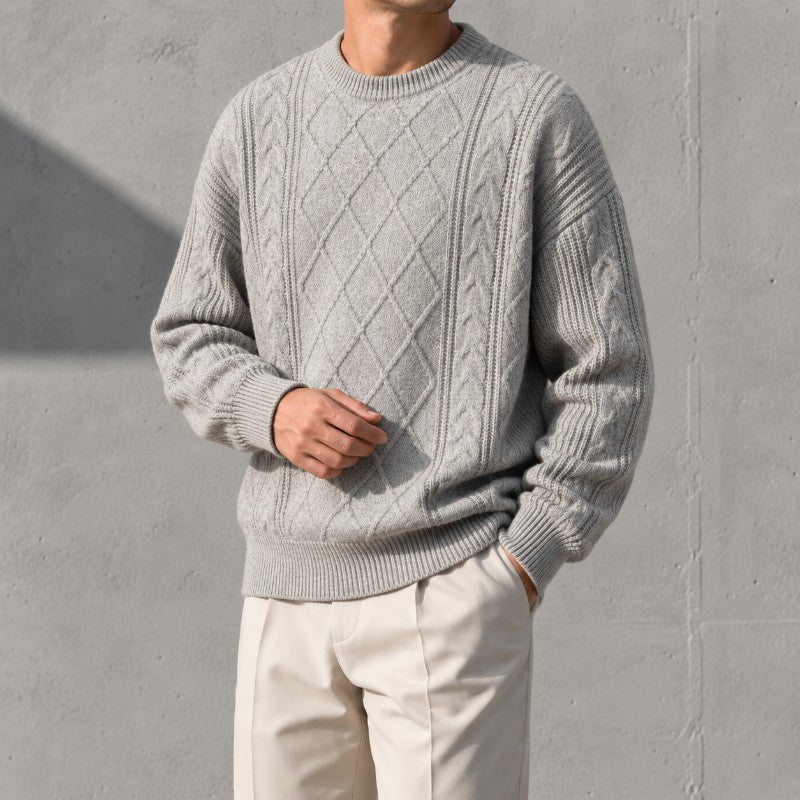 Caswell Men's Cable Knit Sweater