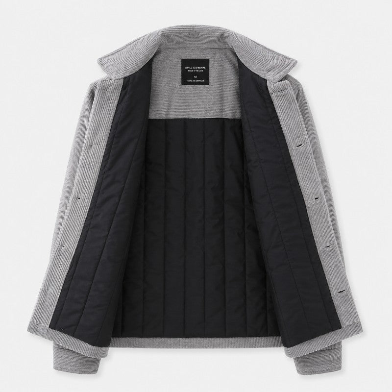 Ashby Men's Corduroy Button-Up Jacket