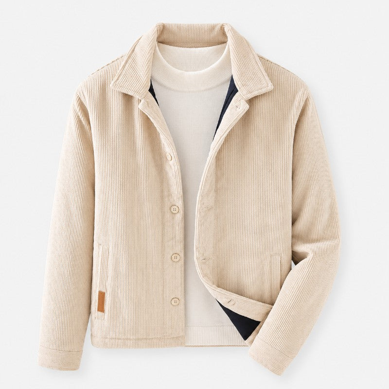 Ashby Men's Corduroy Button-Up Jacket