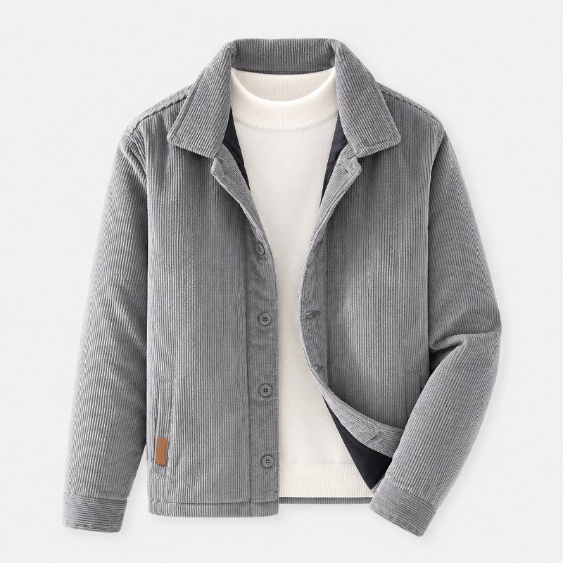 Ashby Men's Corduroy Button-Up Jacket