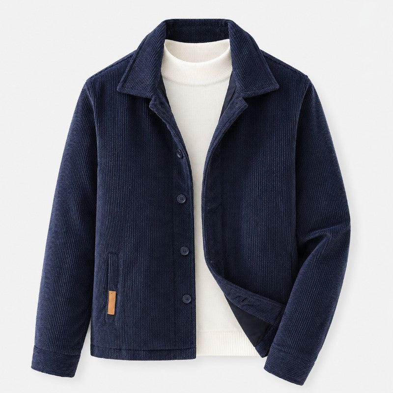 Ashby Men's Corduroy Button-Up Jacket