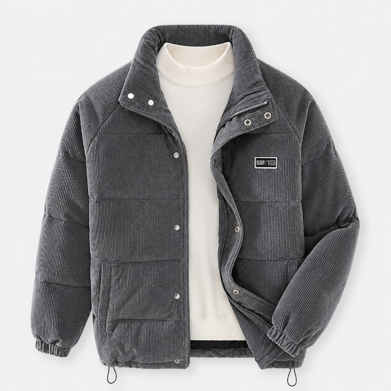 Kingsley Men's Corduroy Puffer Jacket