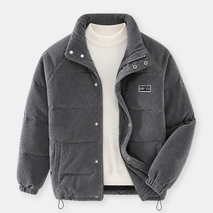 Kingsley Men's Corduroy Puffer Jacket