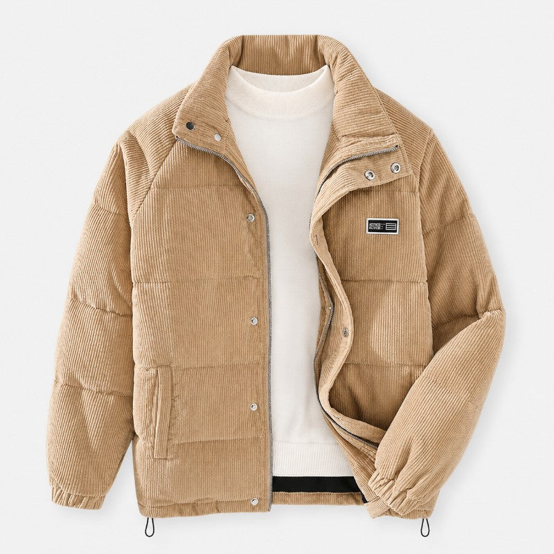 Kingsley Men's Corduroy Puffer Jacket
