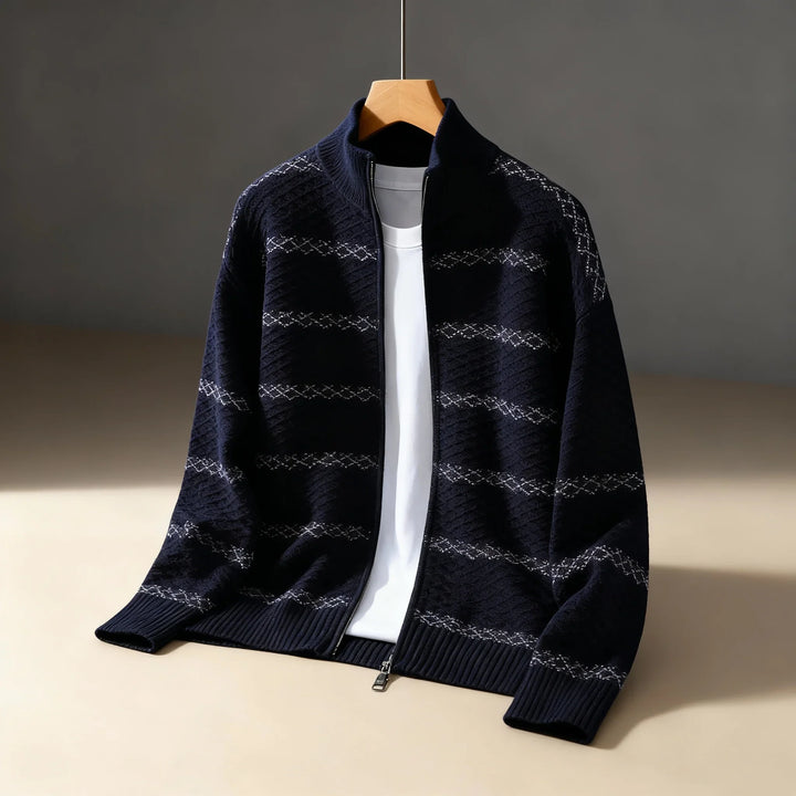 Foster Men's Zip-Up Cardigan