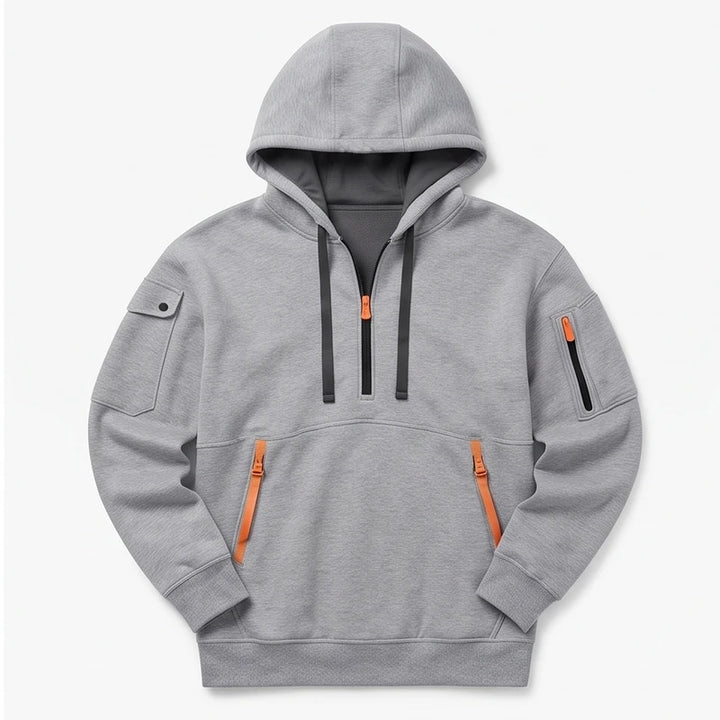 Light Gray hoodie on a white background