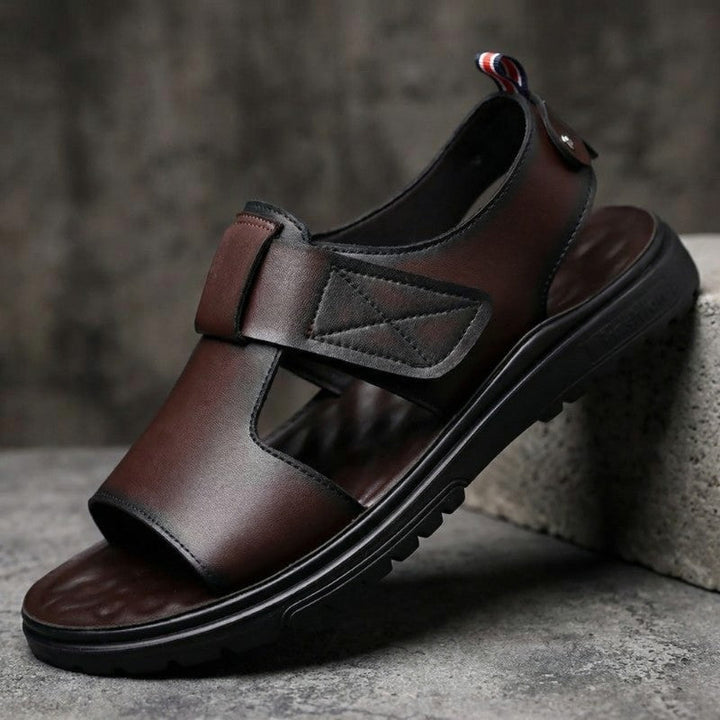 Remington Leather Open Toe Fisherman Sandals