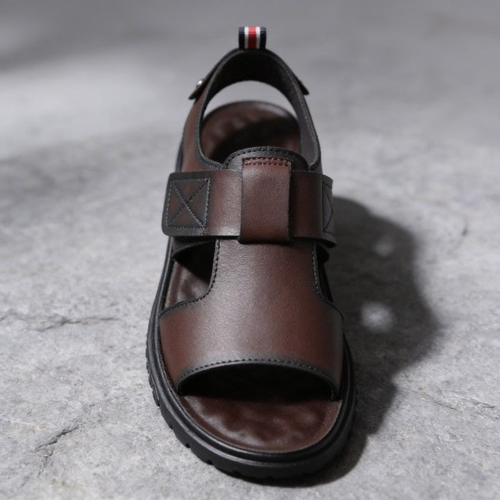 Remington Leather Open Toe Fisherman Sandals
