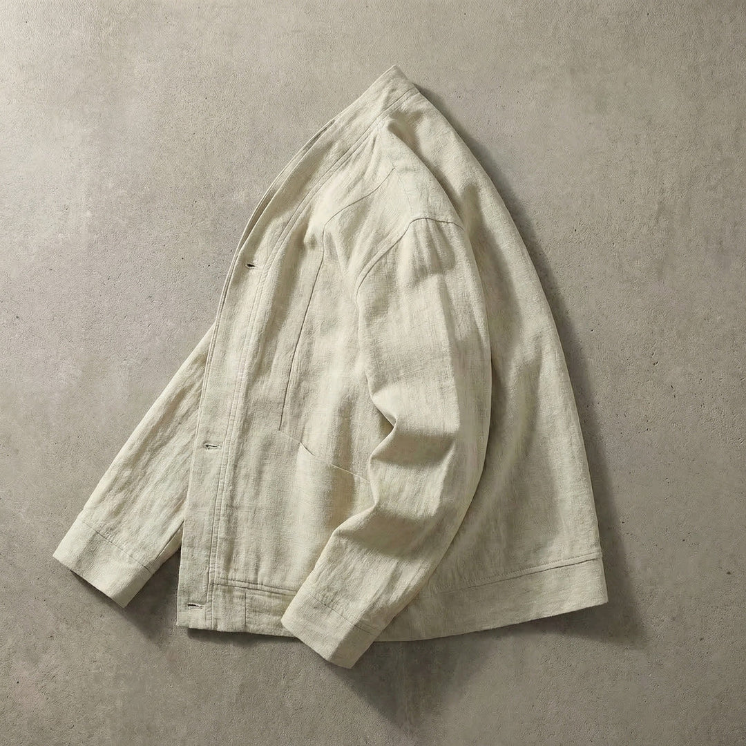 Ridgeway Men's Linen Cardigan