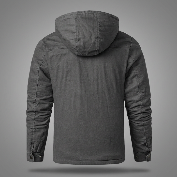 Brecken Men's Sherpa-Lined Utility Jacket