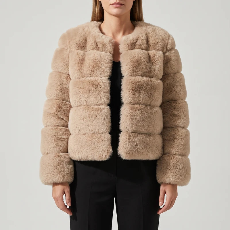 Light Khaki 2 jacket on an off-gray studio background