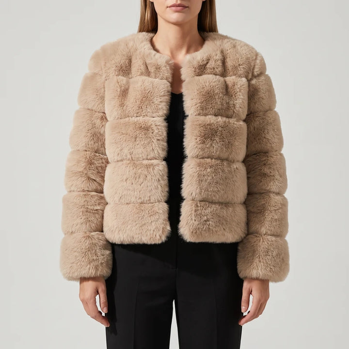 Light Khaki 2 jacket on an off-gray studio background