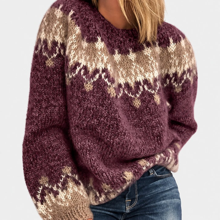 Fjord Fair Isle Knit Sweater
