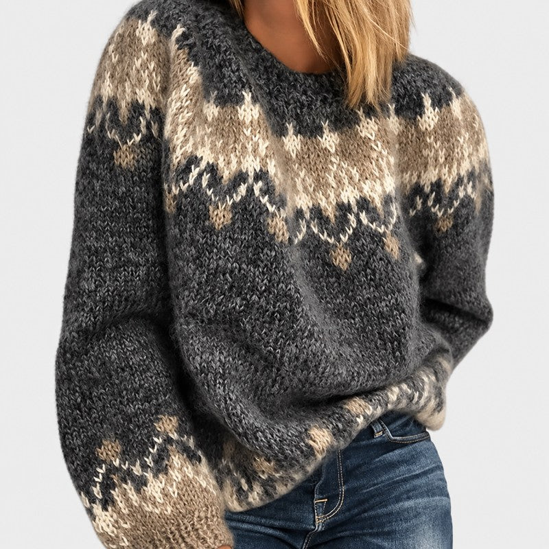 Fjord Fair Isle Knit Sweater