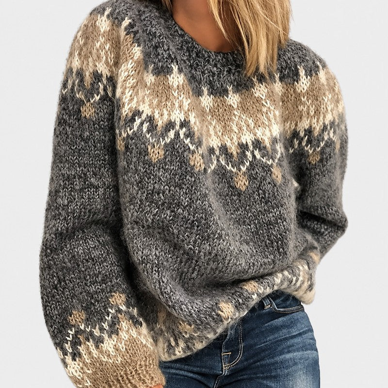 Fjord Fair Isle Knit Sweater