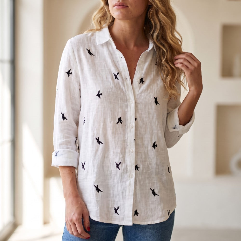 Marisol Lightweight Linen Blouse