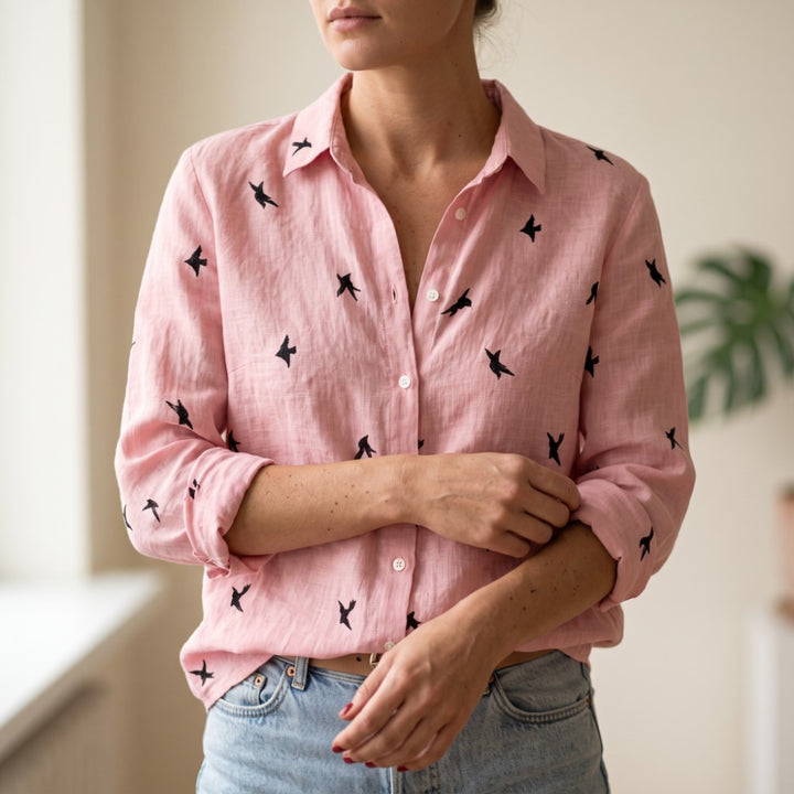 Marisol Lightweight Linen Blouse